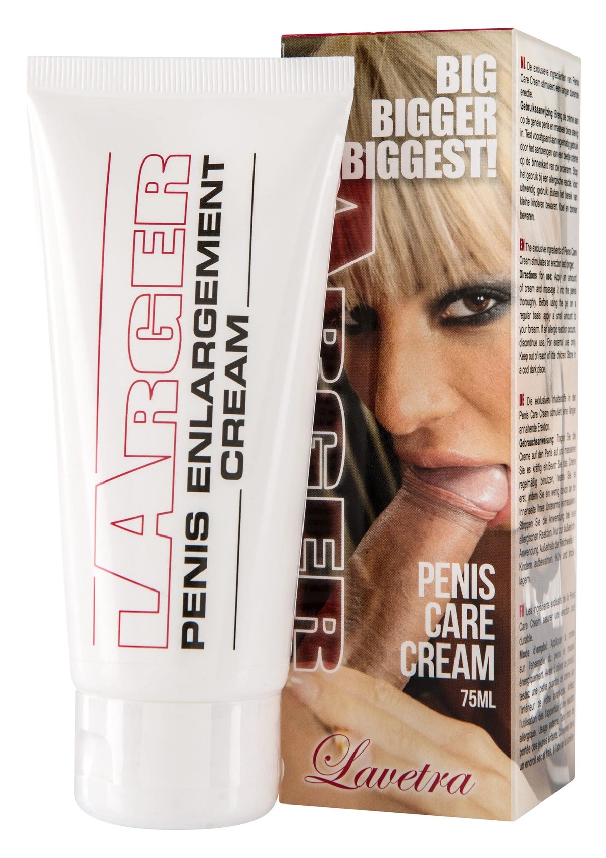 Bestel: Larger Lavetra 75 ml - bij Happytoys: de erotische sex webshop | liever Happy dan Easy ⭐⭐⭐⭐⭐ - Default Title - 92568 - NATUREL - 75