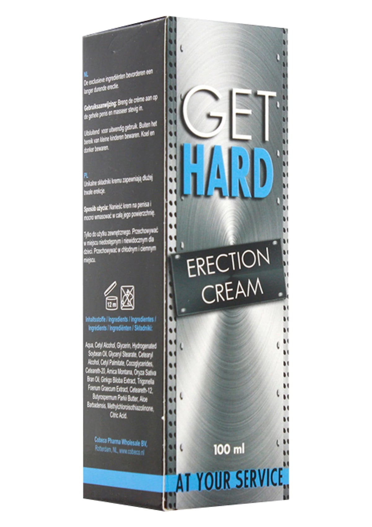 Beste vandaag nog: Get Hard Erection Cream 100 ml by Cobeco - bij Happytoys Sexshop: online sex shop for Feeling Happy & Easy 😊