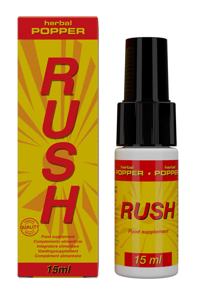 Bestel: Rush Herbal Popper 15 ml - bij Happytoys: de erotische sex webshop | liever Happy dan Easy ⭐⭐⭐⭐⭐ - Default Title - 92598 - NATUREL - 15