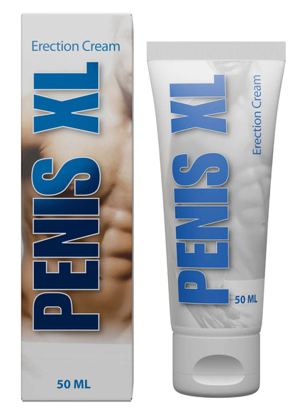 Bestel: Penis XL Cream Erection Cream 50 ml - bij Happytoys: de erotische sex webshop | liever Happy dan Easy ⭐⭐⭐⭐⭐ - Default Title - 92599 - NATUREL - 50