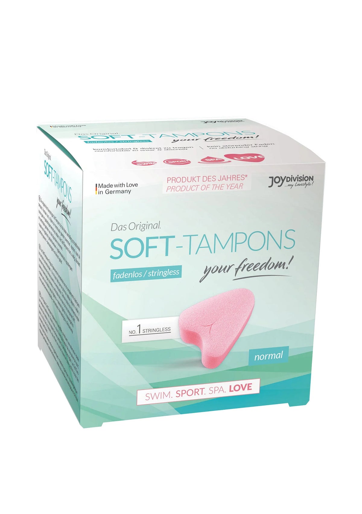 Bestel: Soft Tampons Normal (Box of 3) - bij Happytoys: de erotische sex webshop | liever Happy dan Easy ⭐⭐⭐⭐⭐ - Default Title - 93529 - NATUREL