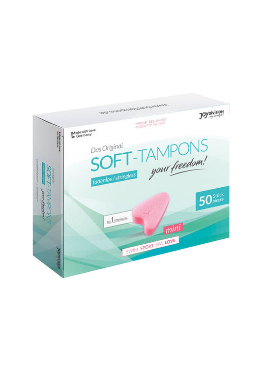 Soft Tampons Mini (Box of 50) by Joy Division