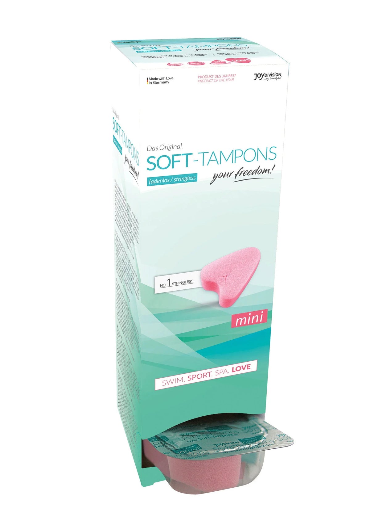 Bestel: Soft Tampons Mini (Box of 10) - bij Happytoys: de erotische sex webshop | liever Happy dan Easy ⭐⭐⭐⭐⭐ - Default Title - 93533 - NATUREL