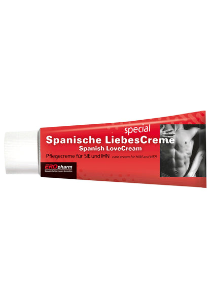 Bestel: Spanisch Lovecream 40ml - bij Happytoys: de erotische sex webshop | liever Happy dan Easy ⭐⭐⭐⭐⭐ - Default Title - 93550 - NATUREL - 40