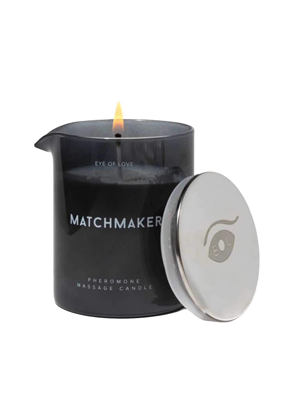 Bestel: Pheromone Massage Candle Black Diamond - bij Happytoys: de erotische sex webshop | liever Happy dan Easy ⭐⭐⭐⭐⭐ - Default Title - 93911 - BLACK - 150