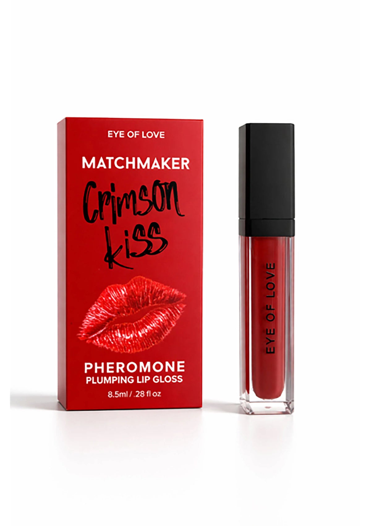 Beste vandaag nog: Crimson Kiss Pheromone Lip Gloss 8ml by Eye of Love Matchmaker - bij Happytoys Sexshop: online sex shop for Feeling Happy & Easy 😊