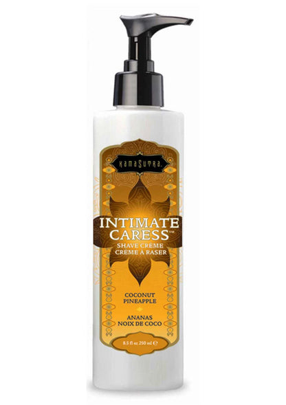Bestel: Intimate Caress Shaving Gel 250 ml - bij Happytoys: de erotische sex webshop | liever Happy dan Easy ⭐⭐⭐⭐⭐ - Default Title - 94001 - COCONUT - 250