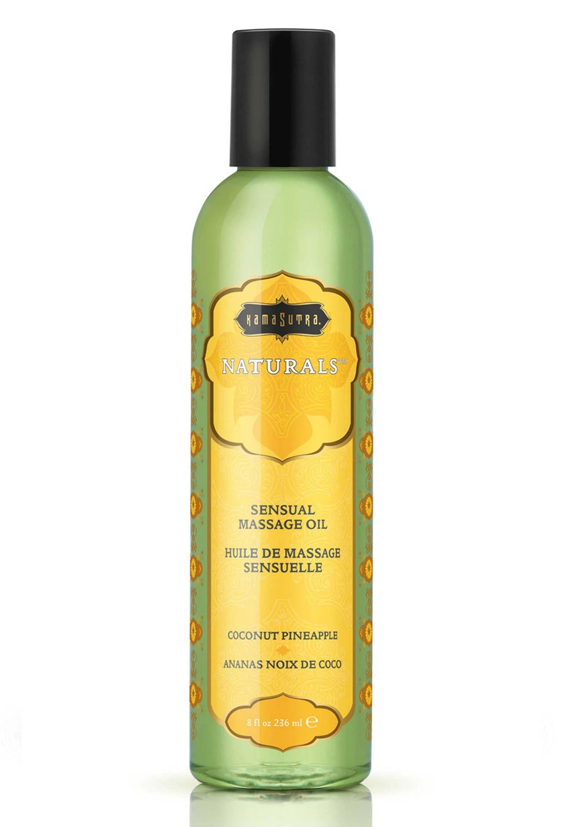 Bestel: Naturals Massage Oil 236 ml - bij Happytoys: de erotische sex webshop | liever Happy dan Easy ⭐⭐⭐⭐⭐ - Default Title - 94005 - COCONUT - 236