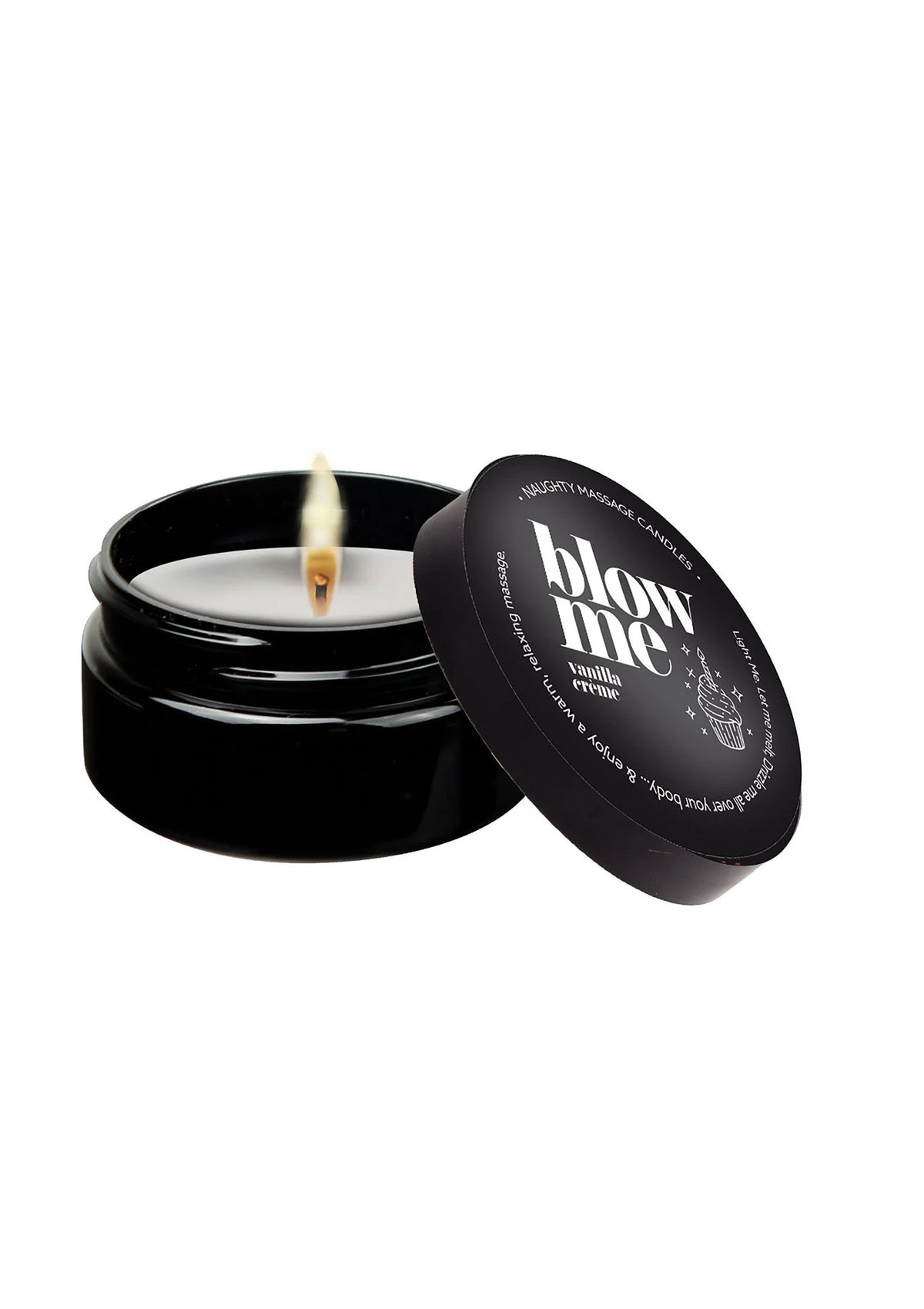 Bestel: Mini Massage Candle 56 gr - bij Happytoys: de erotische sex webshop | liever Happy dan Easy ⭐⭐⭐⭐⭐