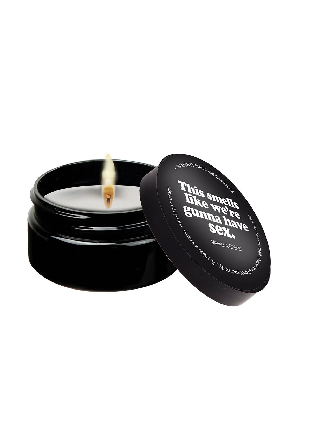 Bestel: Mini Massage Candle 56 gr - bij Happytoys: de erotische sex webshop | liever Happy dan Easy ⭐⭐⭐⭐⭐