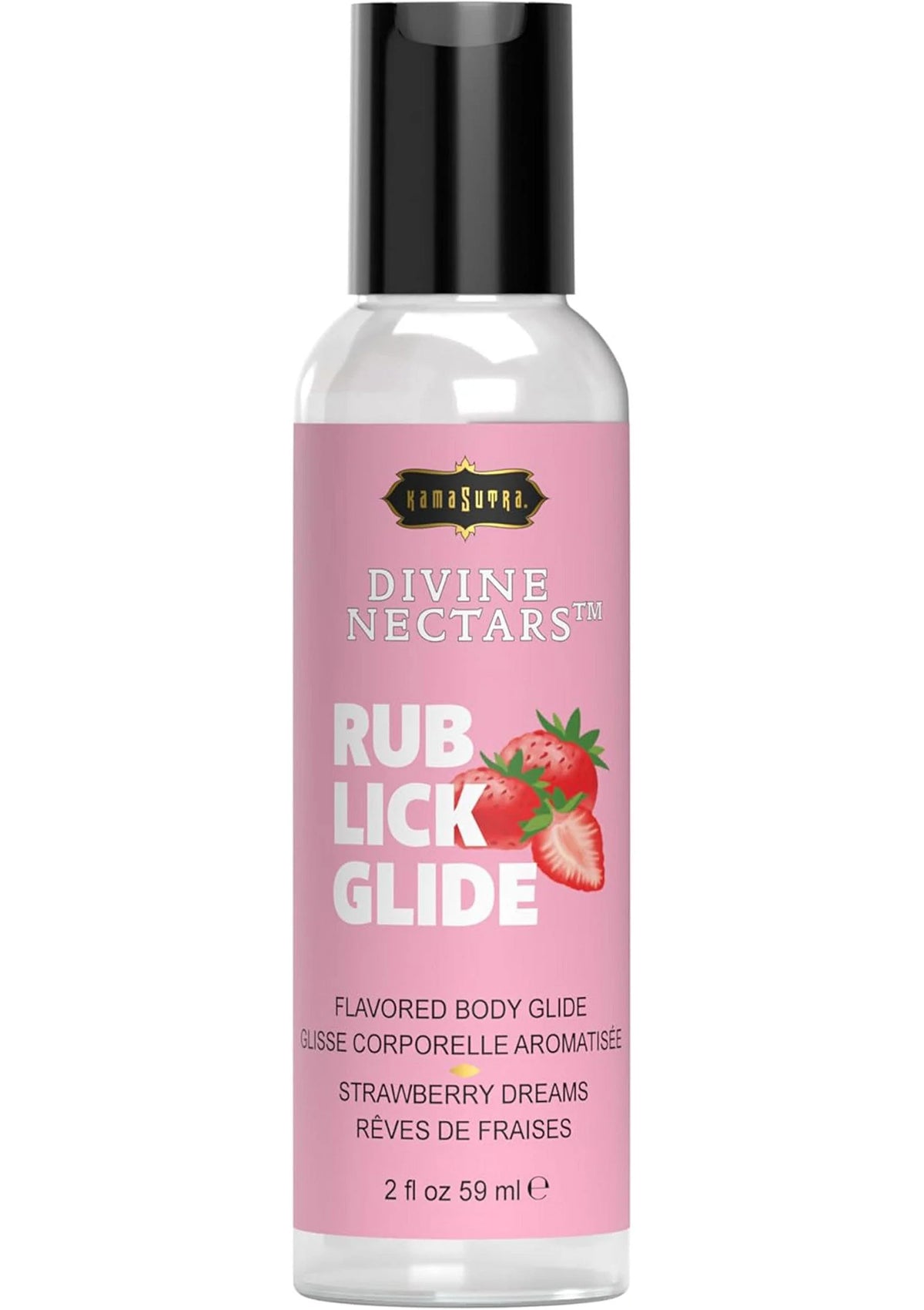 Bestel: Divine Nectare Flavored Body Glide 60 ml - bij Happytoys: de erotische sex webshop | liever Happy dan Easy ⭐⭐⭐⭐⭐ - Default Title - 94042 - STRAWBERRY - 60