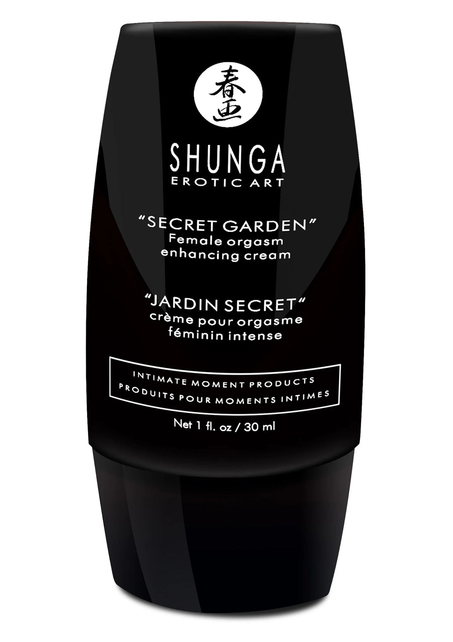 Zwarte Shunga Secret Garden crème/gel voor intimiteit, 30 ml, vooraanzicht