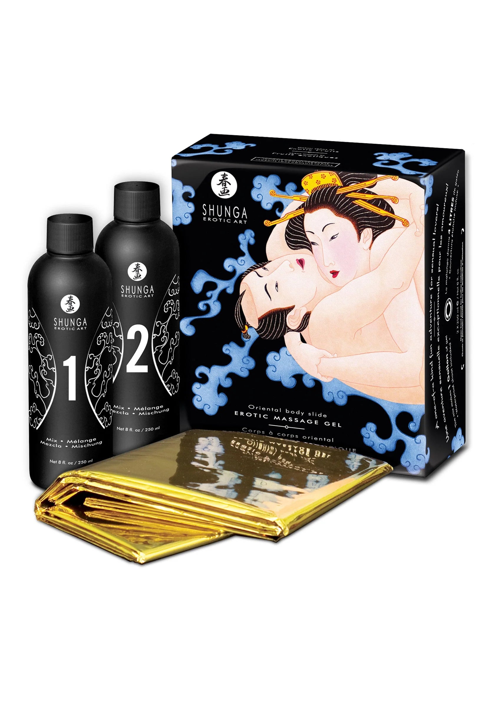 Beste vandaag nog: Body - 2 - Body Oriental Gel Set by Shunga - bij Happytoys Sexshop: online sex shop for Feeling Happy & Easy 😊 - exotic - 94516 - EXOTIC