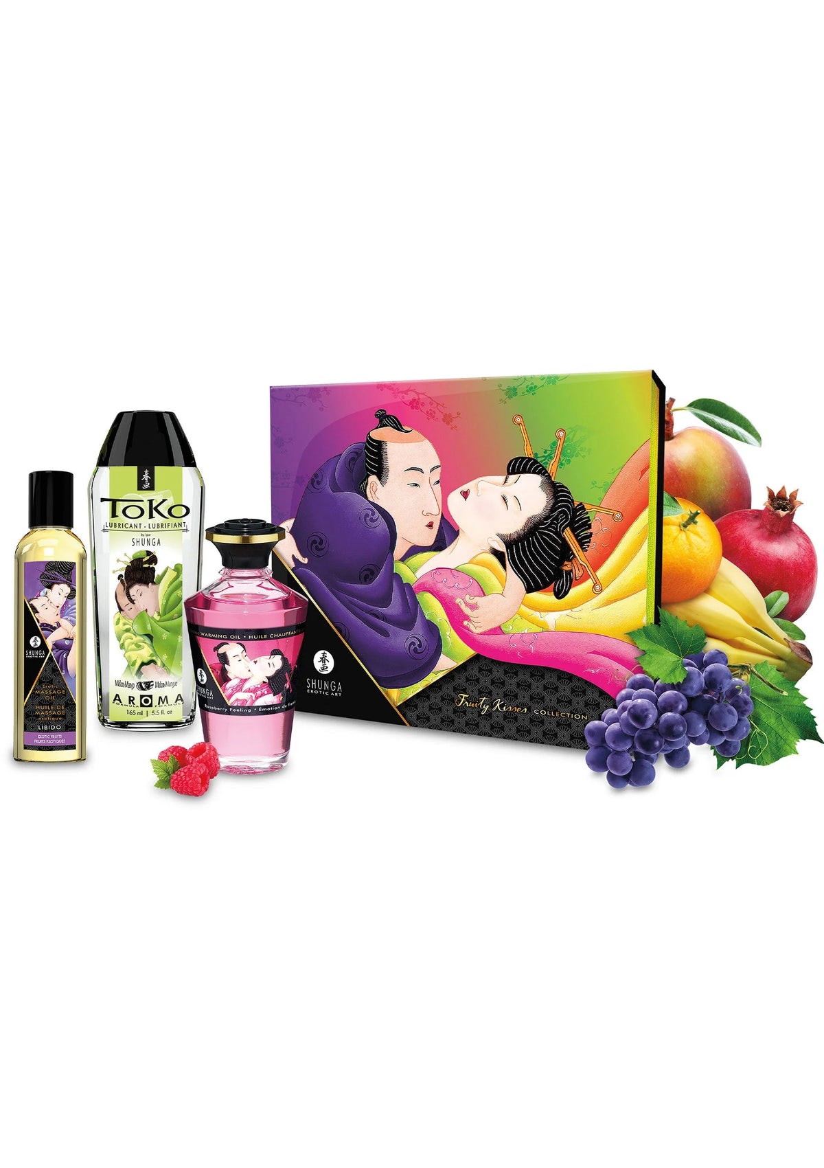 Beste vandaag nog: Fruity Kisses Collection by Shunga - bij Happytoys Sexshop: Toys for Feeling Happy & Easy 😊 - Default Title - 94536 - ASSORTED