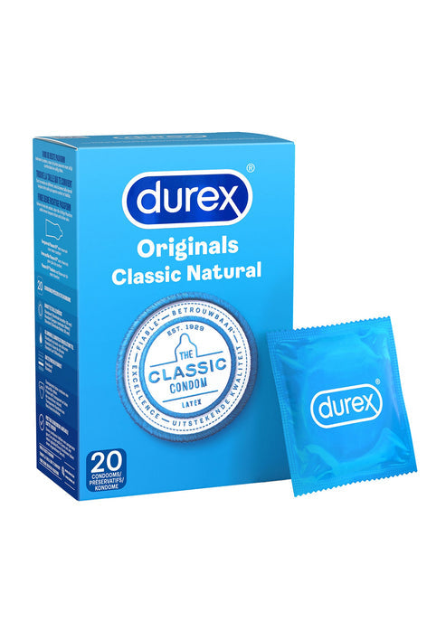 Classic Naturel 3 x 20 Condoms by Durex