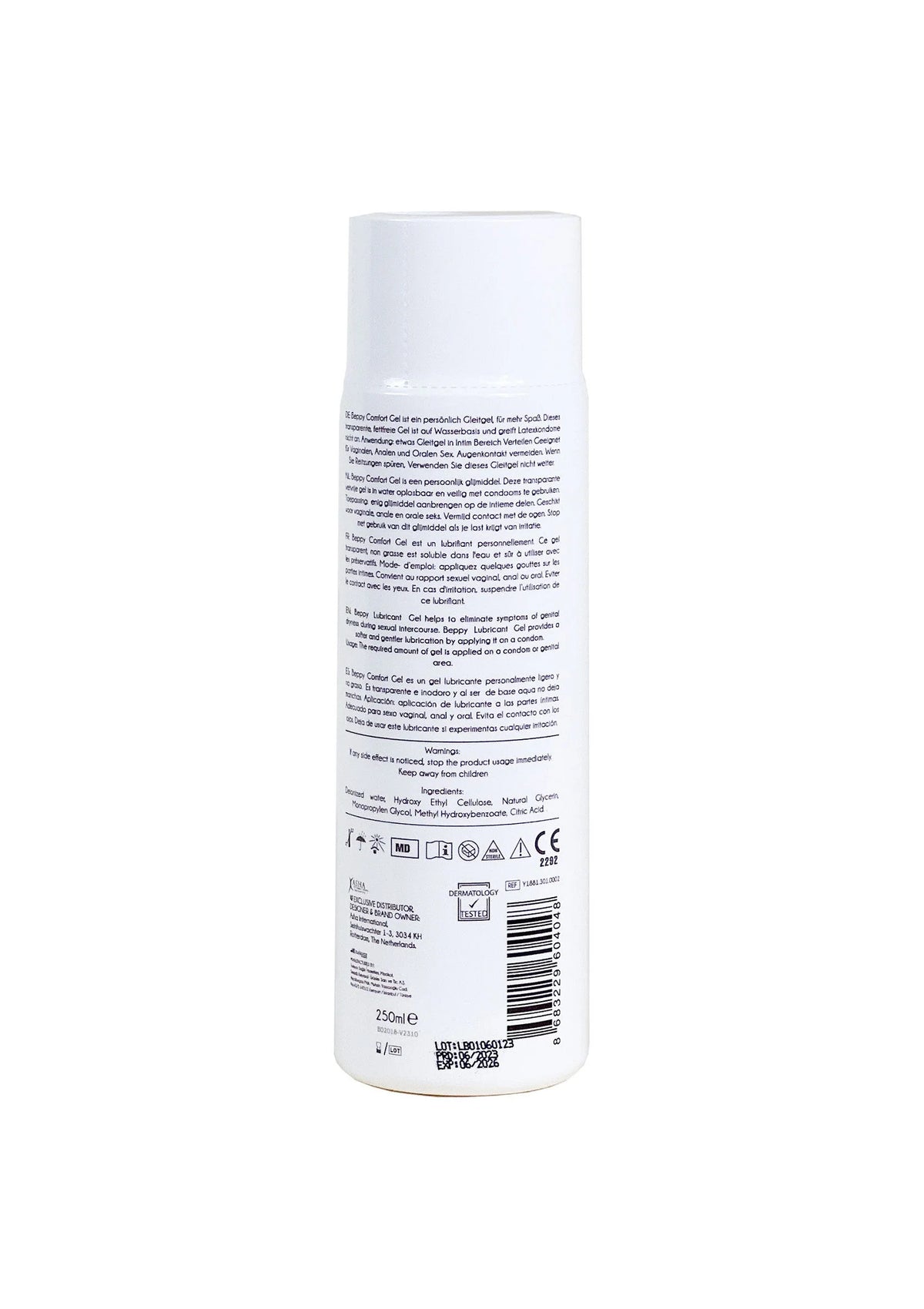Bestel: Lubricant Gel 250 ml - bij Happytoys: de erotische sex webshop | liever Happy dan Easy ⭐⭐⭐⭐⭐