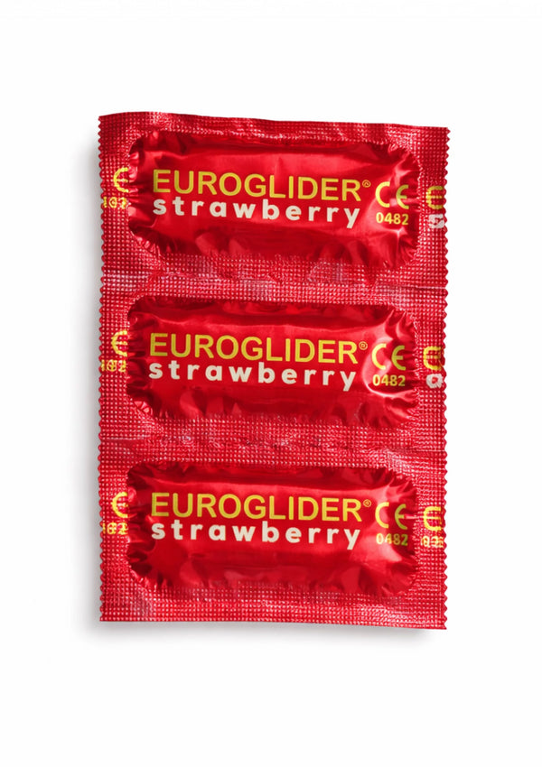 Euroglider Strawberry 144 pcs Condoms by Euroglider