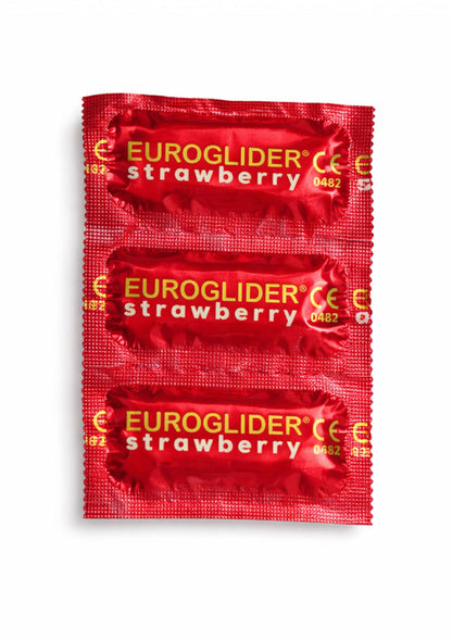 Euroglider Strawberry 144 pcs Condoms by Euroglider