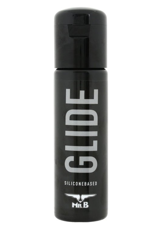 Bestel: Mister B Glide Silicone 100 ml - bij Happytoys: de erotische sex webshop | liever Happy dan Easy ⭐⭐⭐⭐⭐ - Default Title - 97004 - NATUREL - 100