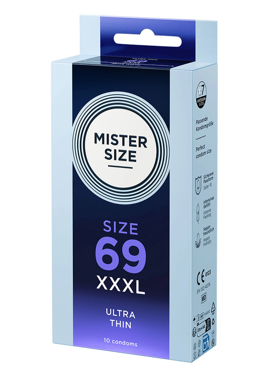 Bestel: 69mm Condoms 10pcs by Mister Size - bij Happytoys: de erotische sex webshop | liever Happy dan Easy ⭐⭐⭐⭐⭐