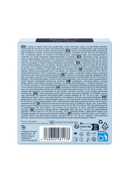 60-64-69mm 3-pack by Mister Size