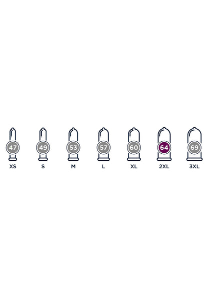 Bestel: MISTER SIZE 64mm Condoms 100pcs - bij Happytoys: de erotische sex webshop | liever Happy dan Easy ⭐⭐⭐⭐⭐