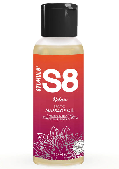 Bestel: S8 Massage Oil 125 ml - bij Happytoys: de erotische sex webshop | liever Happy dan Easy ⭐⭐⭐⭐⭐