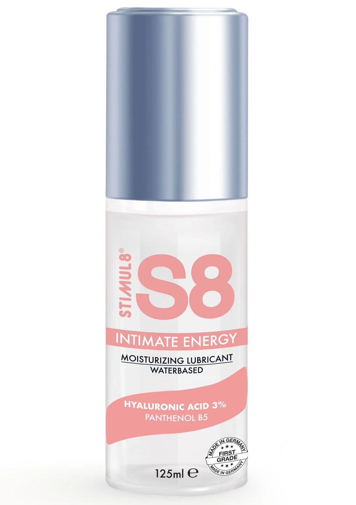 Bestel: S8 Hyaluron Lubricant 125 ml - bij Happytoys: de erotische sex webshop | liever Happy dan Easy ⭐⭐⭐⭐⭐ - Default Title - 97447 - NATUREL - 125