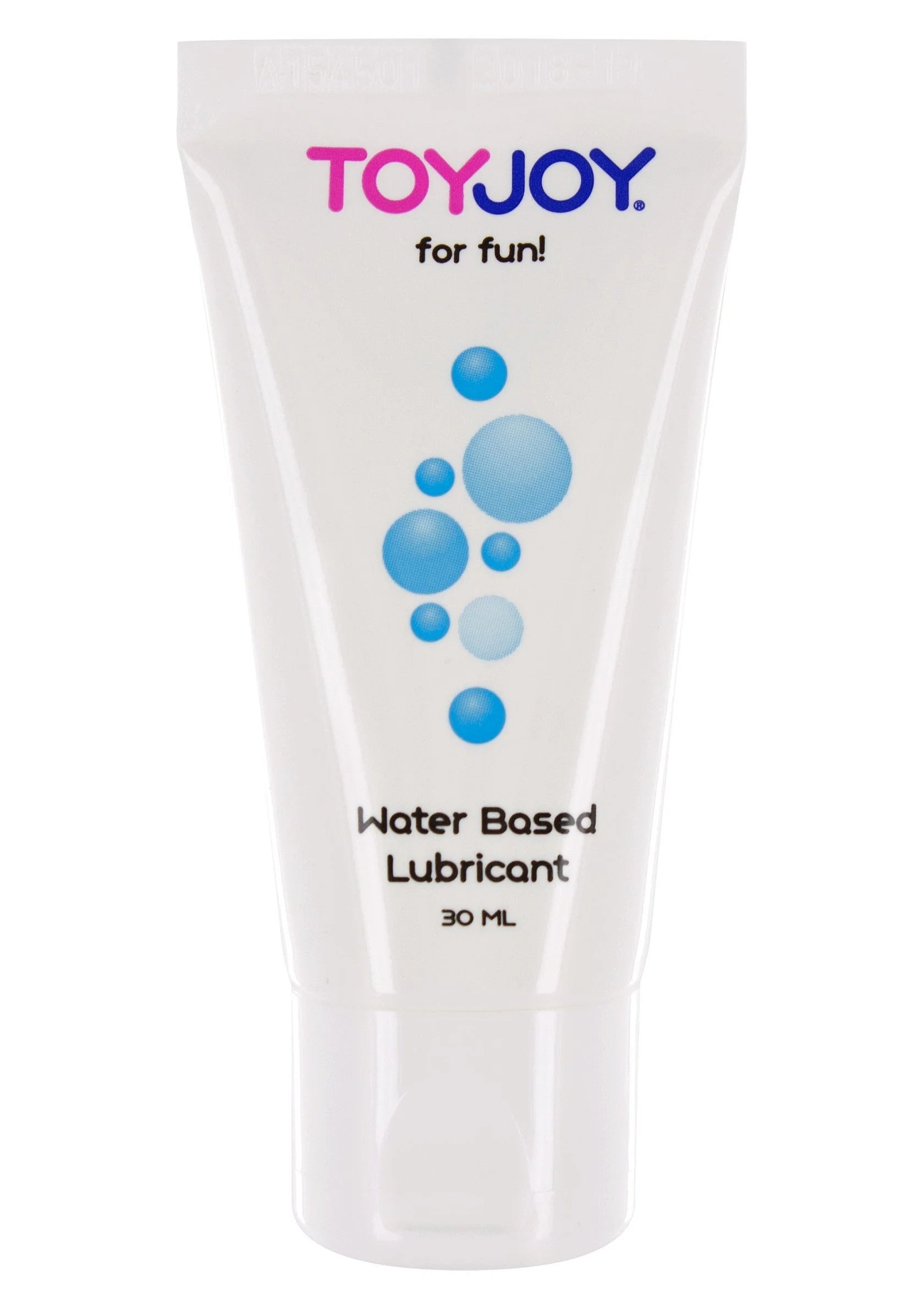 Waterbasis glijmiddel knijptube 30 ml, TOYJOY-logo bovenaan