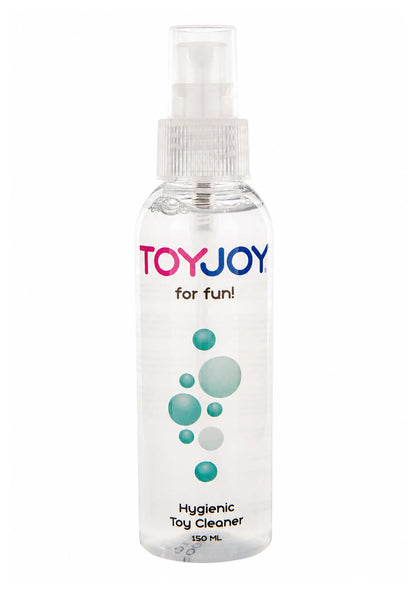 Reinigingssprayfles ToyJoy met transparante pomp, 150 ml, hygiënische speelgoedreiniger