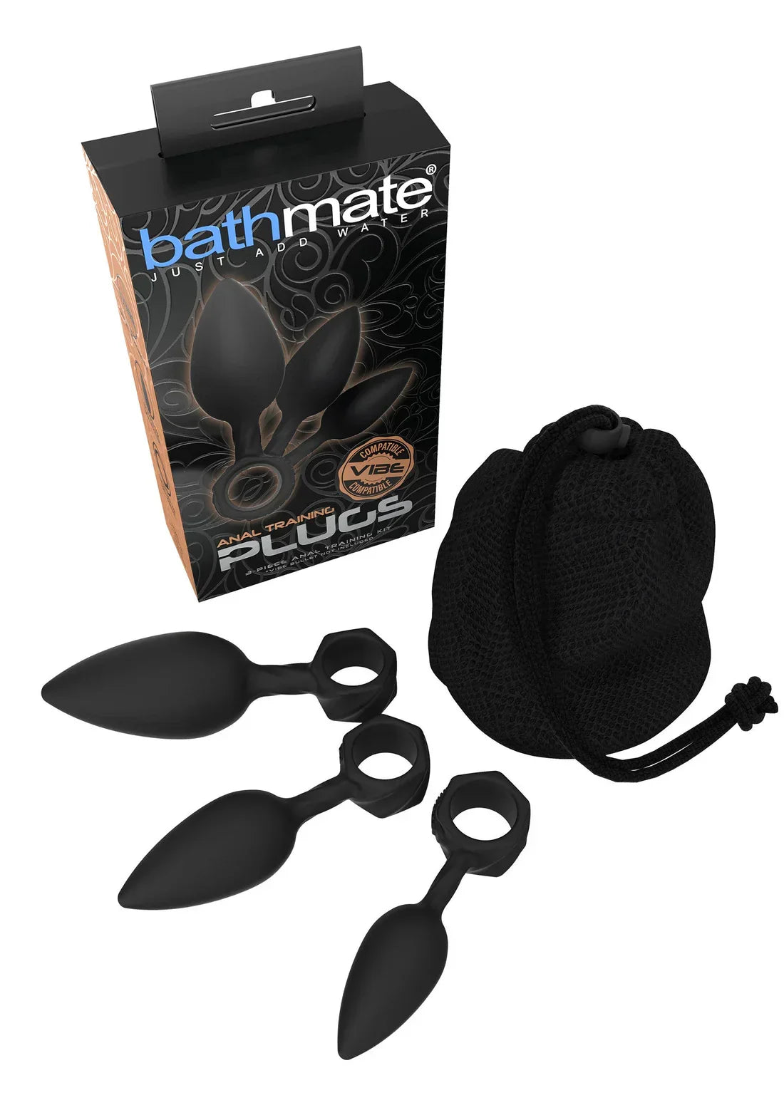Anal Training Plugs by Bathmate - Happytoys Sexshop: Toys for Feeling Happy & Easy 😊 - Discreet geleverd