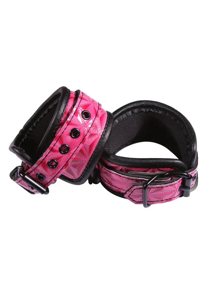 Ankle Cuffs Pink by NS Novelties - Happytoys Sexshop: Toys for Feeling Happy & Easy 😊 - Discreet geleverd