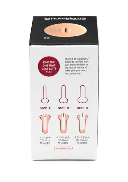 2+ Mouth Sleeve C by Autoblow - Happytoys Sexshop: online sex shop for Feeling Happy & Easy 😊 - Discreet geleverd