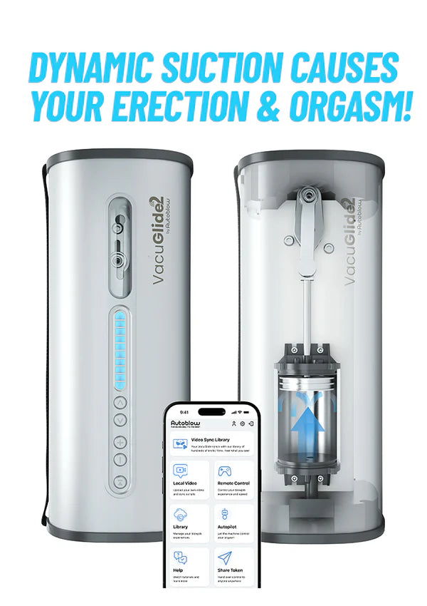 Autoblow VacuGLIDE 2 Milking Machine Video Sync