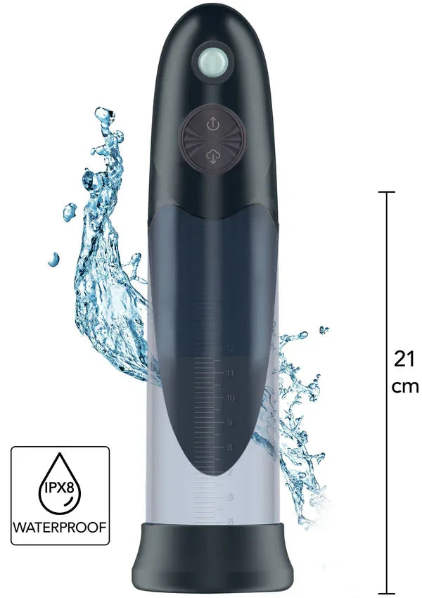 Automatic Aqua Penis Pump by Hidden Desire - Happytoys Sexshop: Toys for Feeling Happy & Easy 😊 - Discreet geleverd