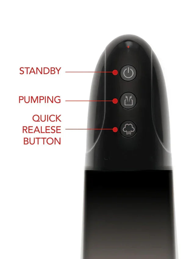 Automatic Magnify Penis Pump by Hidden Desire - Happytoys Sexshop: Toys for Feeling Happy & Easy 😊 - Discreet geleverd