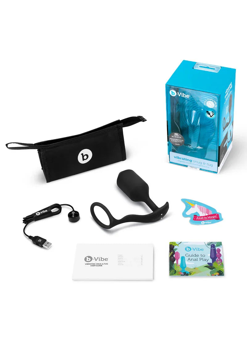 Vibrating Snug & Tug XL by B-Vibe - Happytoys Sexshop: Toys for Feeling Happy & Easy 😊 - Discreet geleverd