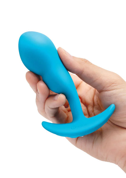 Remote Control P-Spot Snug Plug 95g by B-Vibe - Happytoys Sexshop: Toys for Feeling Happy & Easy 😊 - Discreet geleverd