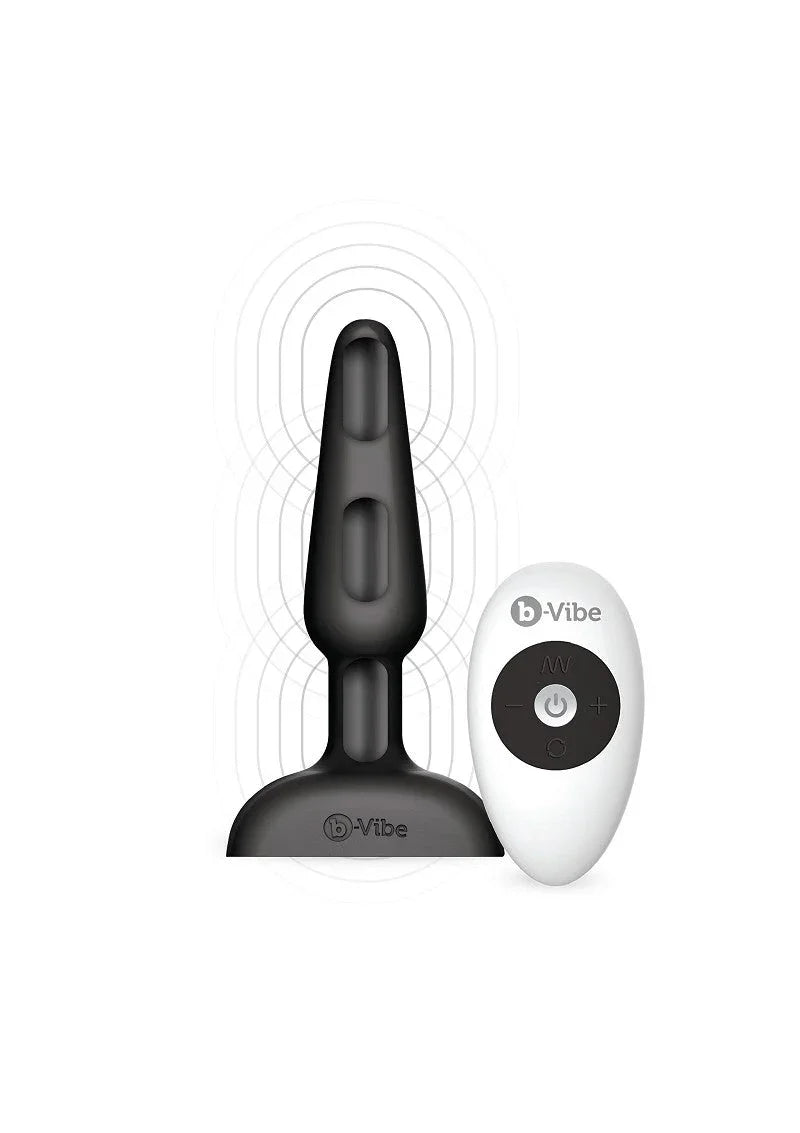 ♂ ♀ B-Vibe Trio Plug - Happytoys Sexshop: Toys for Feeling Happy & Easy 😊 - Discreet geleverd