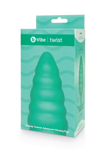 Twist Texture Plug by B-Vibe - Happytoys Sexshop: Toys for Feeling Happy & Easy 😊 - Discreet geleverd