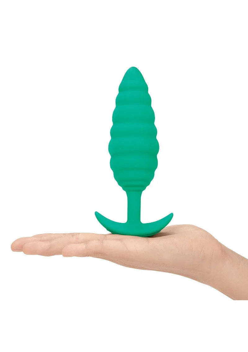 Twist Texture Plug by B-Vibe - Happytoys Sexshop: Toys for Feeling Happy & Easy 😊 - Discreet geleverd