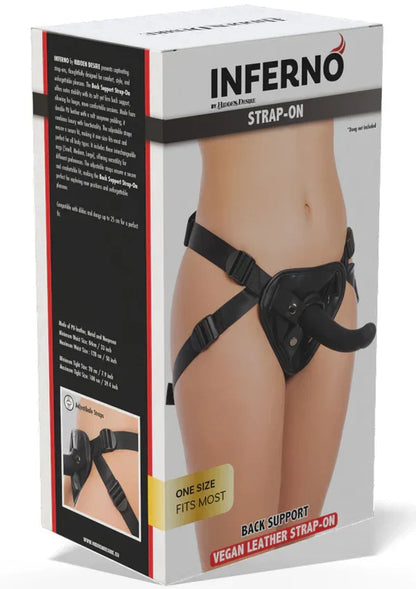 Back Support Strap-On by Hidden Desire - Happytoys Sexshop: Toys for Feeling Happy & Easy 😊 - Discreet geleverd