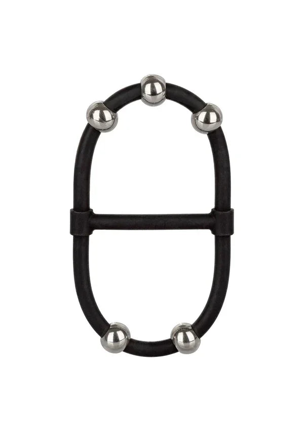 Beaded Dual Silicone Maximizer by CalExotics - Happytoys Sexshop: Toys for Feeling Happy & Easy 😊 - Discreet geleverd