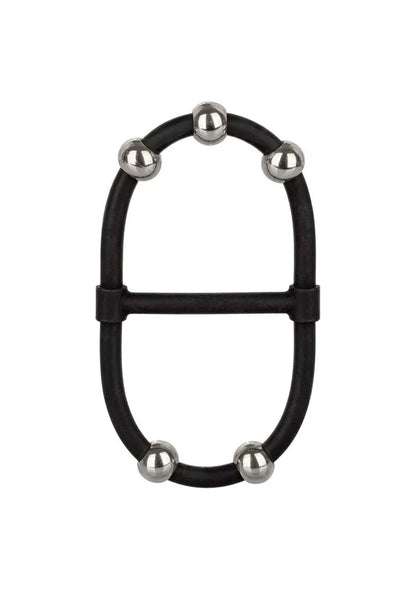 Beaded Dual Silicone Maximizer by CalExotics - Happytoys Sexshop: Toys for Feeling Happy & Easy 😊 - Discreet geleverd