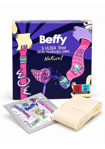 Beffy_Oral_Dams_2pcs_by_Happytoys | bestel discreet online bij Happytoys, de erotische webshop geleid door een vrouw.