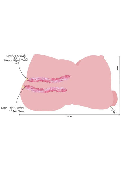 Big Fat Banging Babe 9.7 kg by Hidden Desire - Happytoys Sexshop: Toys for Feeling Happy & Easy 😊 - Discreet geleverd