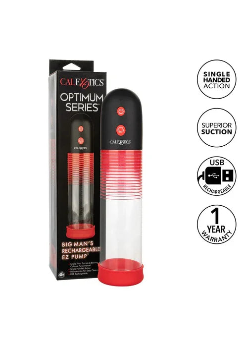 Big Man’s Rechargeable EZ Pump by CalExotics - Happytoys Sexshop: Toys for Feeling Happy & Easy 😊 - Discreet geleverd