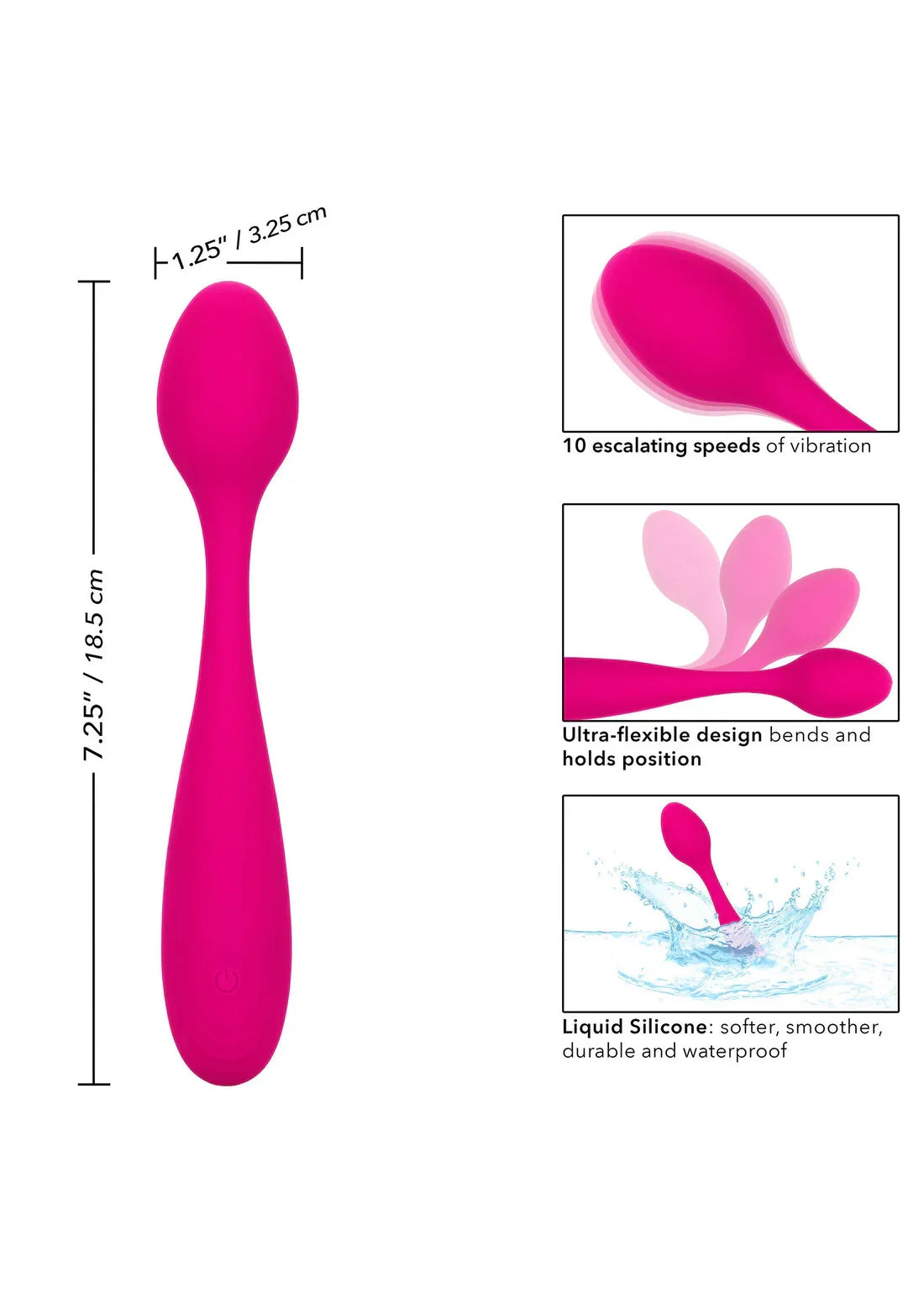 Bliss Bendie G by CalExotics - Happytoys Sexshop: Toys for Feeling Happy & Easy 😊 - Discreet geleverd