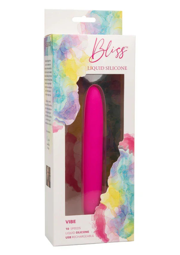 Bliss Liquid Silicone Vibe by CalExotics - Happytoys Sexshop: Toys for Feeling Happy & Easy 😊 - Discreet geleverd