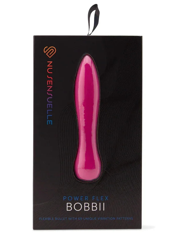 Bobbii Power Flex Bullet Fuchsia by Nu Sensuelle - Happytoys Sexshop: Toys for Feeling Happy & Easy 😊 - Discreet geleverd